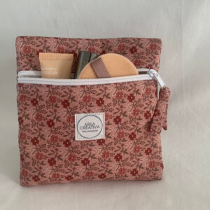 Bolsita cremallera Flores