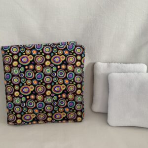 Funda Desmaquilladores círculos colores