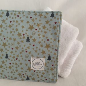 Funda Desmaquilladores estilo navideño