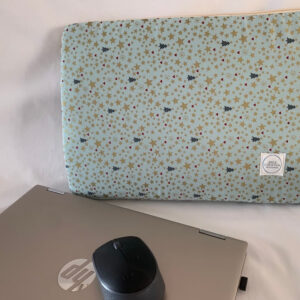 Funda Ordenador cremallera estilo navideño