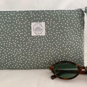 Neceser Lunares verde